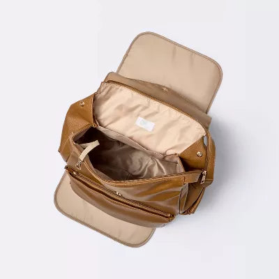 Wickelrucksack mit Klappe und Magnetverschluss