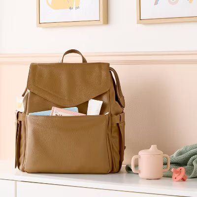 Wickelrucksack mit Klappe und Magnetverschluss