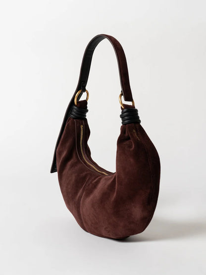 Fünffach nutzbare Bogenform Tasche mit Metallbügel