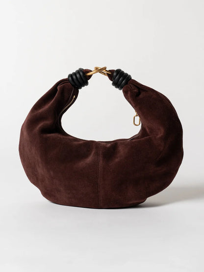 Fünffach nutzbare Bogenform Tasche mit Metallbügel
