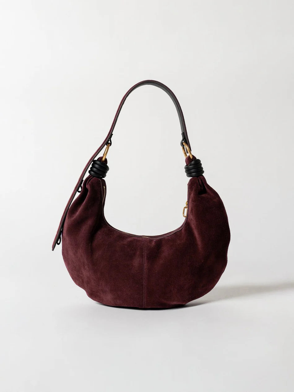 Fünffach nutzbare Bogenform Tasche mit Metallbügel