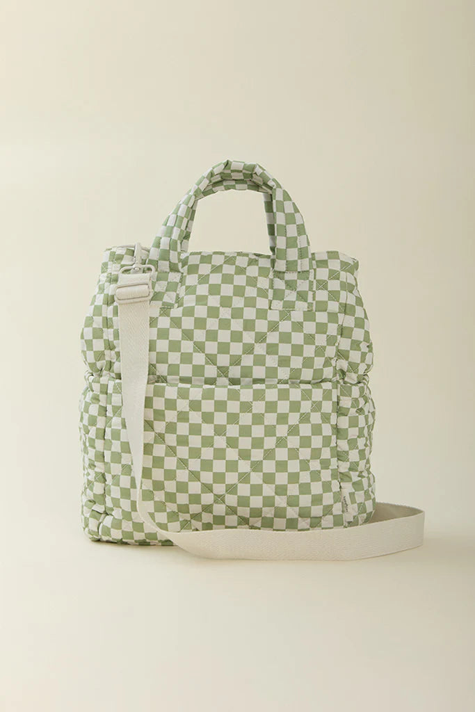 6-in-1 Wickeltasche mit abnehmbarem Mini-Umhängetasche